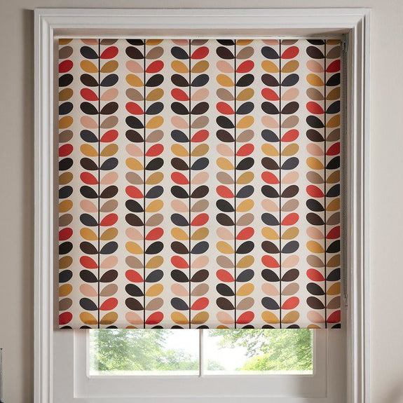 Orla Kiely - Multi Stem Ready Made Roller Blind Tomato