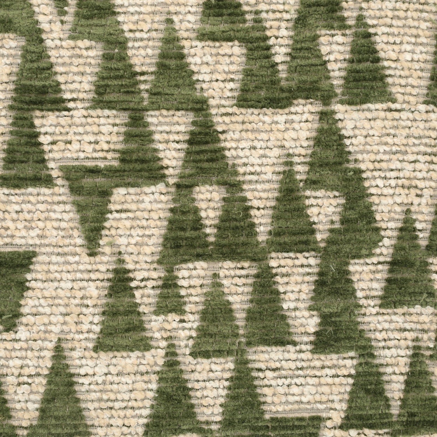ANTE DECOR Hermes Made To Measure Roman Blind Cream Forest
