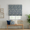 ANTE DECOR Hermes Made To Measure Roman Blind Almond Indigo