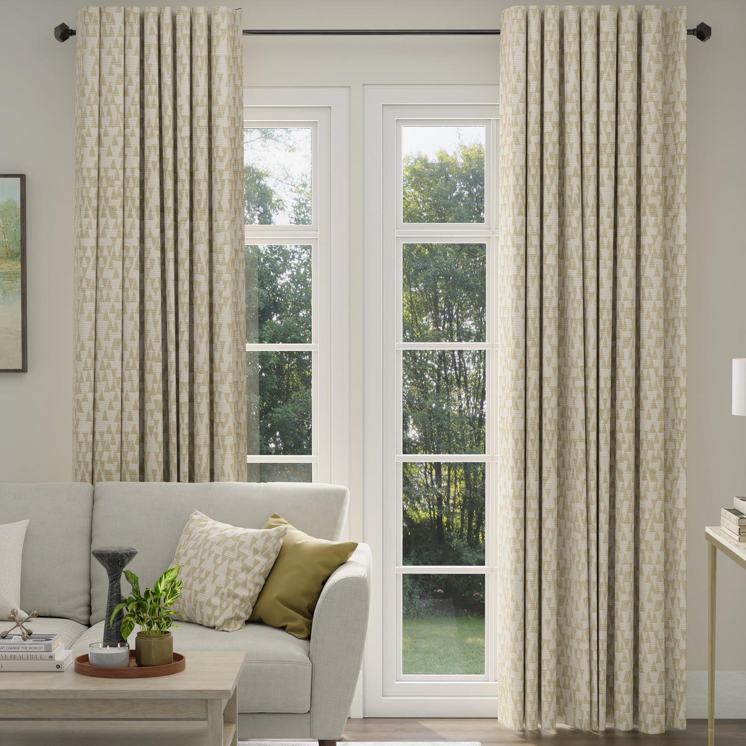 ANTE DECOR Hermes Made To Measure Roman Blind Ivory Beige