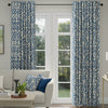 ANTE DECOR Hermes Made To Measure Curtains Almond Indigo