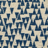 ANTE DECOR Hermes Fabric Almond Indigo