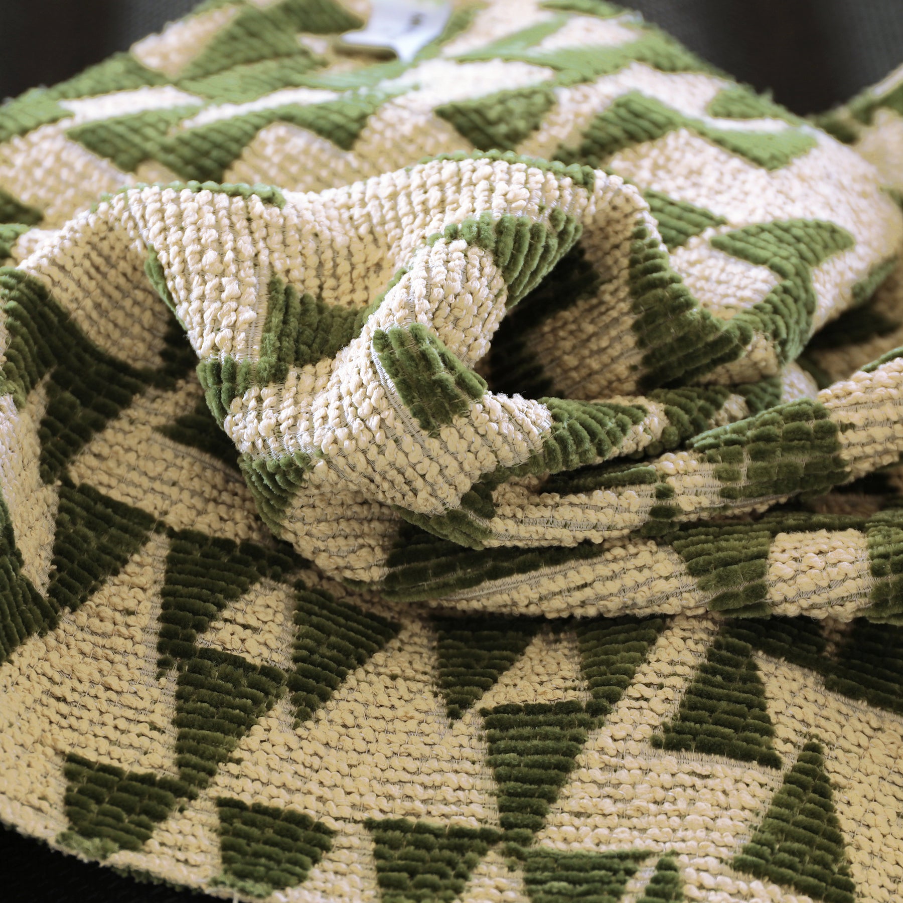 ANTE DECOR Hermes Fabric Cream Forest