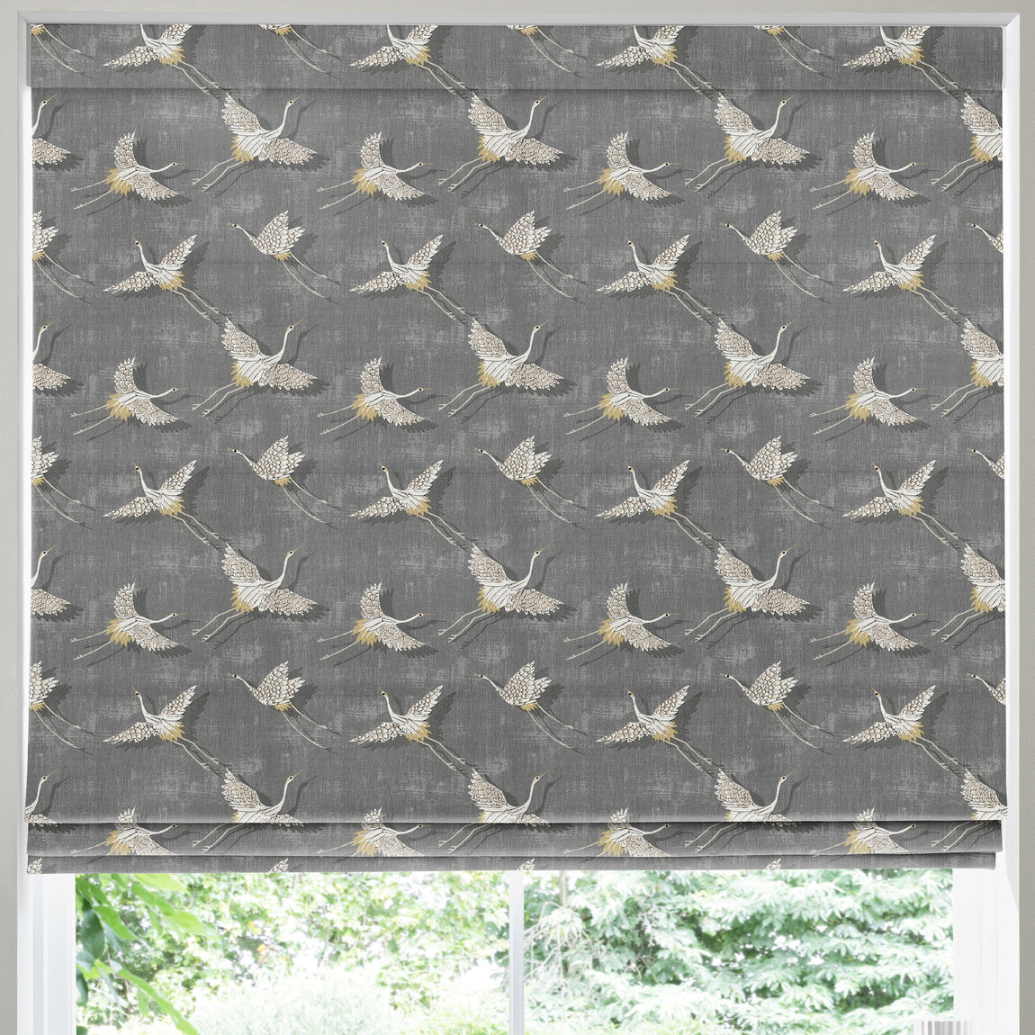 Naoko Made to Measure Roman Blind Slate