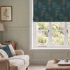 HOUSE Llewelyn-Bowen Naughty Aubrey Printed Velvet Made To Measure Roman Blind Pavoa