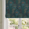 HOUSE Llewelyn-Bowen Naughty Aubrey Printed Velvet Made To Measure Roman Blind Pavoa