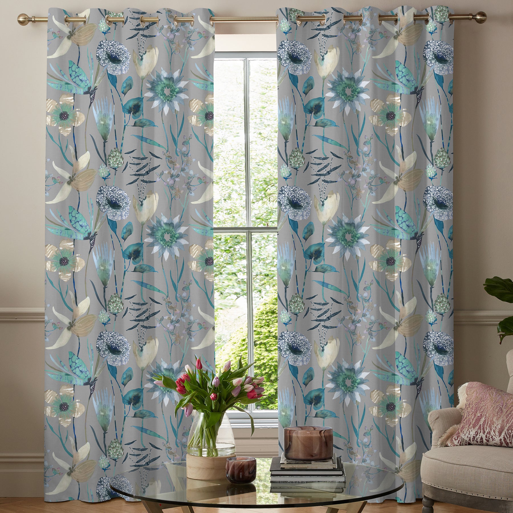 Voyage Oceania Made To Measure Curtains Mineral
