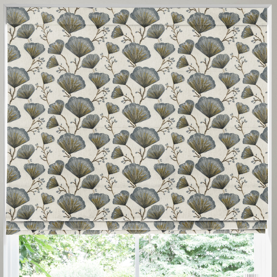 Odin Made to Measure Roman Blind Ink