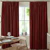 Florence Velvet Made to Measure Curtain Crimson