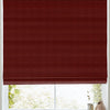 Florence Velvet Made to Measure Roman Blind Crimson