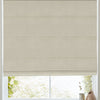 Florence Velvet Made to Measure Roman Blind Vanilla