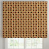 ANTE DECOR Palma Printed Cotton Made To Measure Roman Blind Burnt Umber