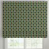 ANTE DECOR Palma Printed Cotton Made To Measure Roman Blind Lapis