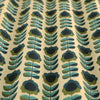 ANTE DECOR Palma Printed Cotton Made To Measure Roman Blind Lapis