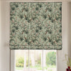 Linda Barker Rosa Fiore Linen Look Blackout Made To Measure Roman Blind Eucalyptus