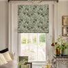 Linda Barker Rosa Fiore Linen Look Blackout Fabric Eucalyptus