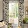 Linda Barker Rosa Fiore Linen Look Blackout Made To Measure Curtains Linen