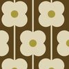 Orla Kiely Abacus Flower Made To Measure Curtains Conker