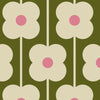 Orla Kiely Abacus Flower Blackout Made To Measure Roller Blind Seagrass