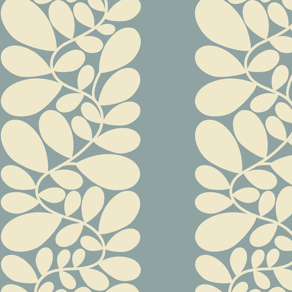 Orla Kiely Sycamore Stripe Blackout Made To Measure Roller Blind Duck Egg