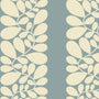 Orla Kiely Sycamore Stripe Made To Measure Roman Blind Duck Egg Sample Image