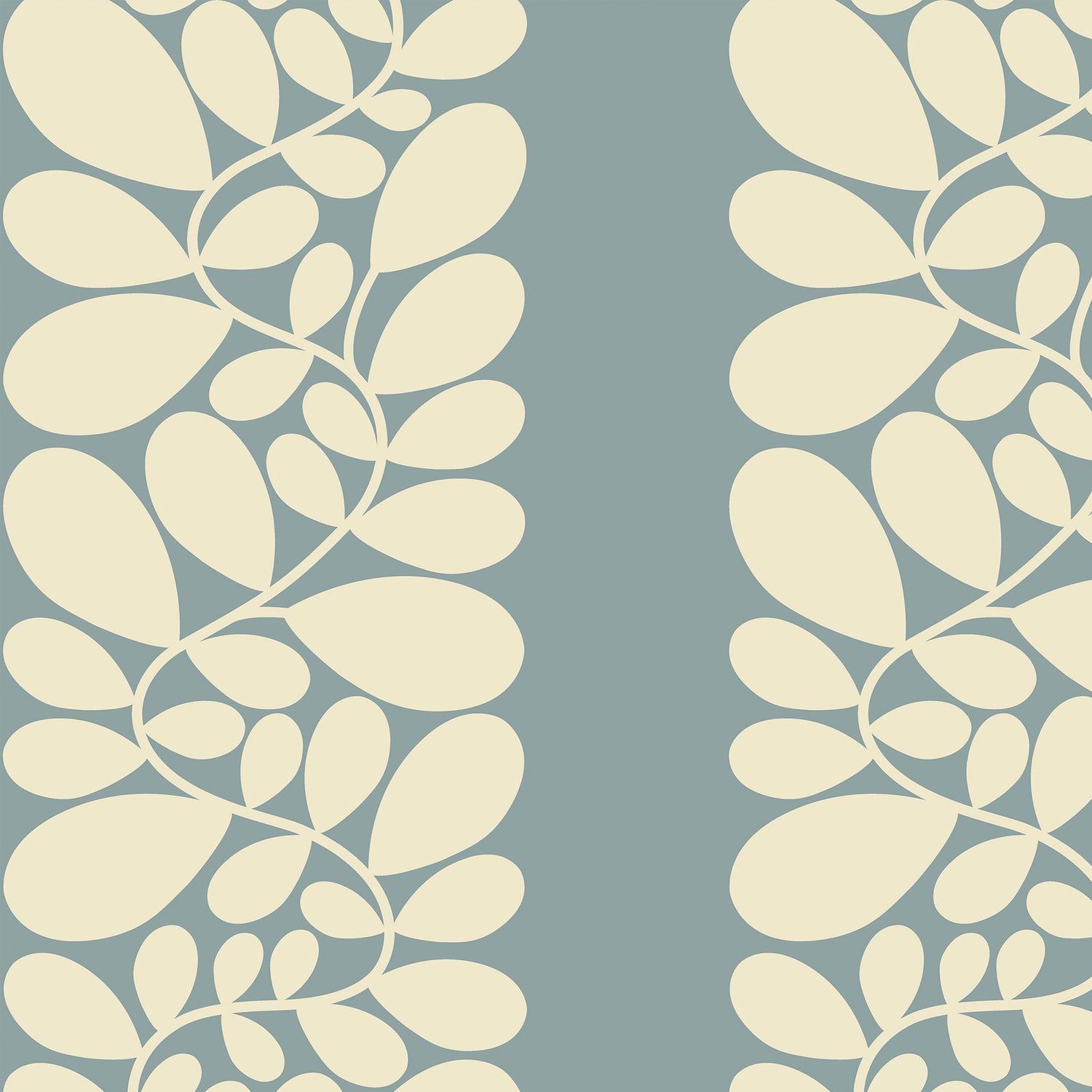 Orla Kiely Sycamore Stripe Made To Measure Curtains Duck Egg
