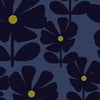 Orla Kiely Wildflower Made To Measure Roman Blind Indigo