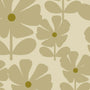 Orla Kiely Wildflower Made To Measure Roman Blind Vintage Lace Sample Image
