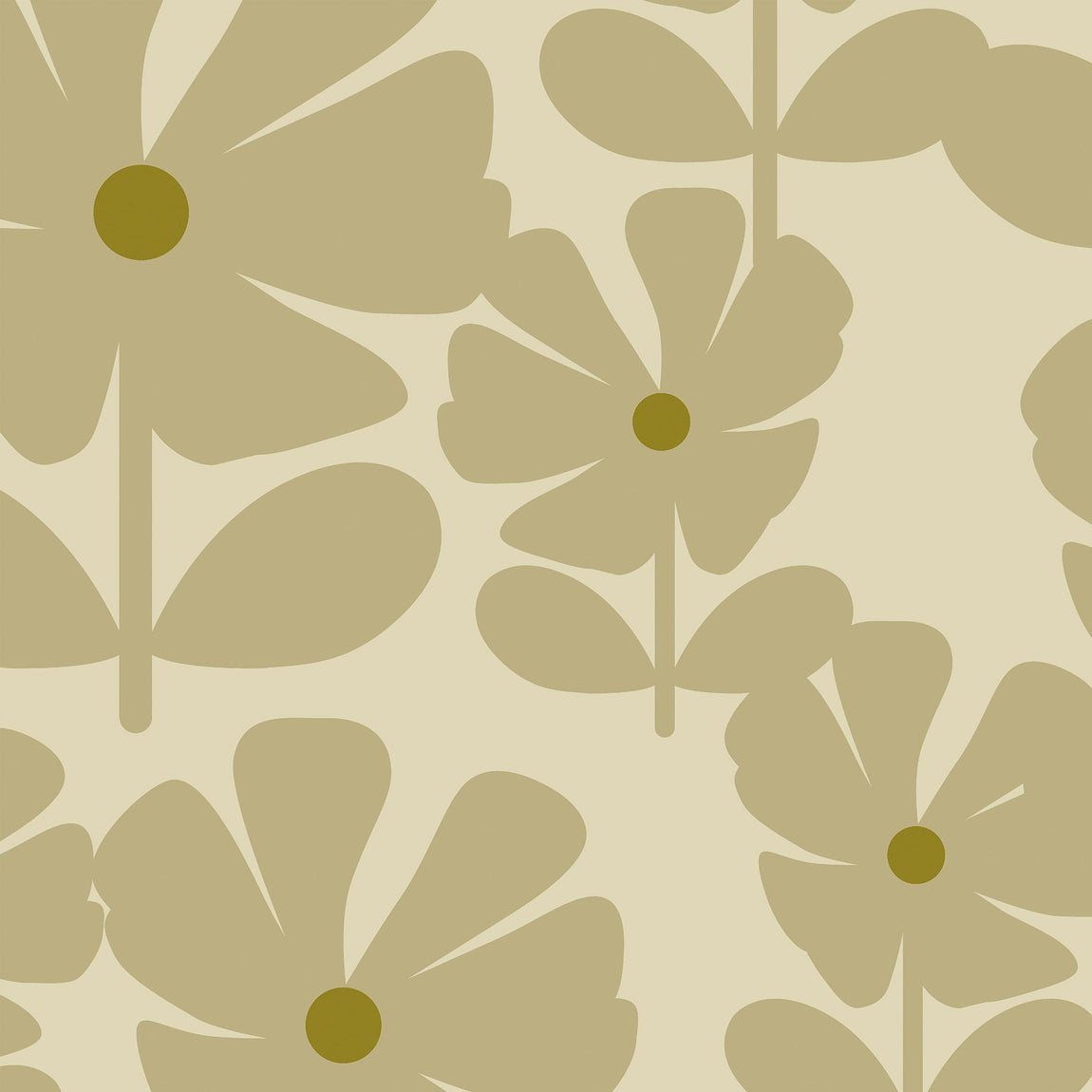 Orla Kiely Wildflower Made To Measure Curtains Vintage Lace