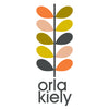 Orla Kiely Linear Stem Made to Measure Roman Blind Persimmon