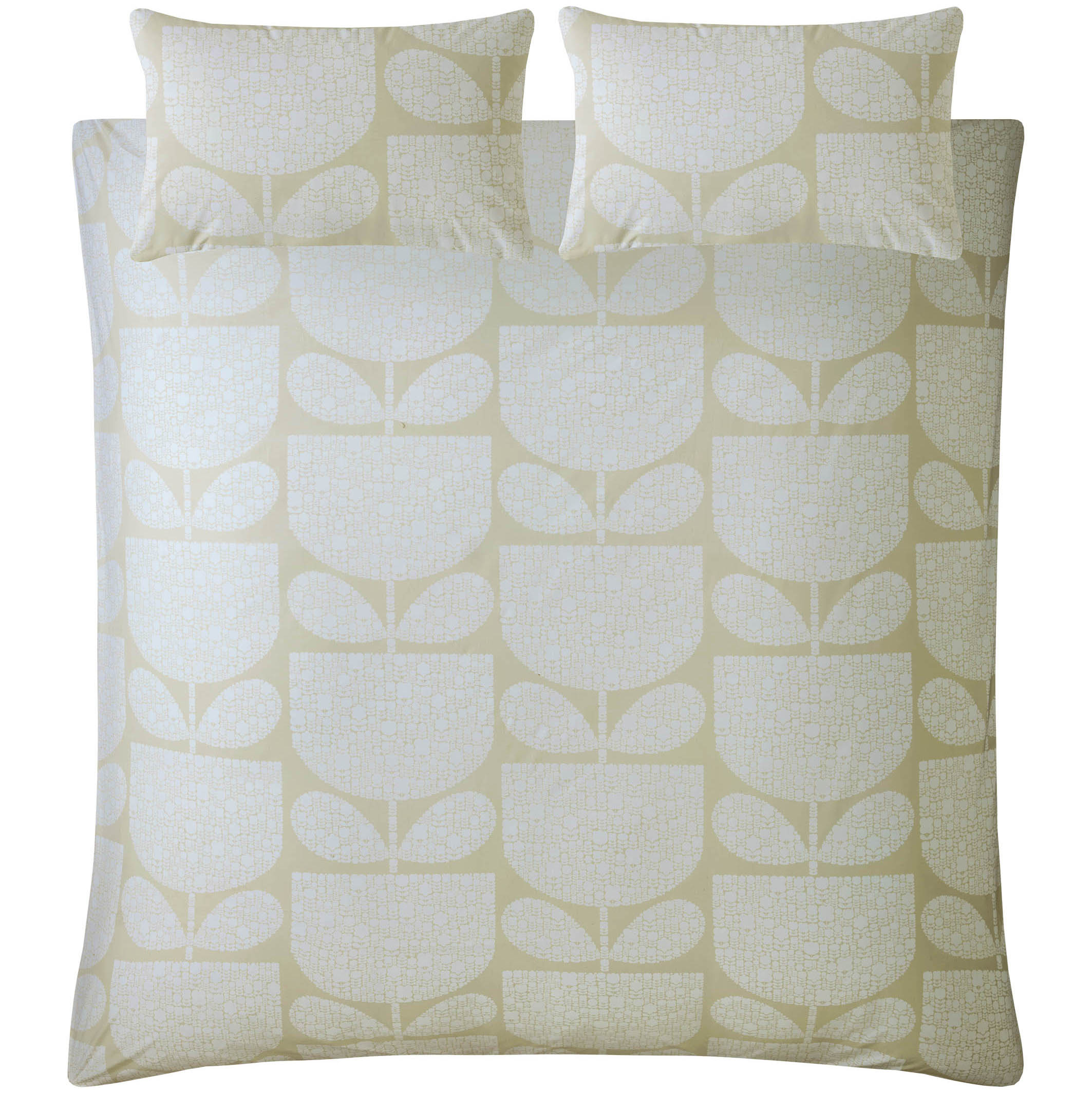 Cream Orla Kiely Block Garden Duvet Cover Bedding Set Terrys