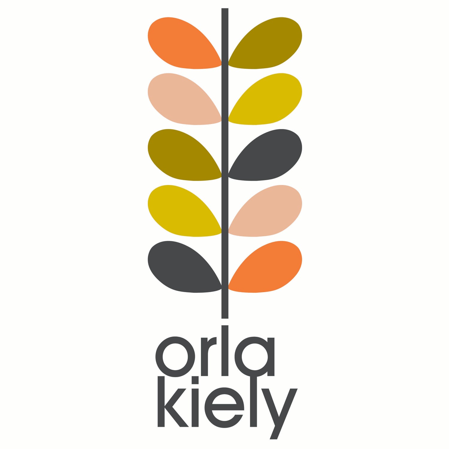 Orla Kiely Block Stem Duvet Cover Bedding Set Multi