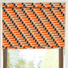 Orla Kiely Dog Show Translucent Made to Measure Roller Blind Persimmon