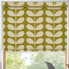 Orla Kiely Jumbo Solid Stem Made to Measure Blackout Roller Blind Seagrass