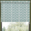 Orla Kiely Jumbo Linear Stem Translucent Made to Measure Roller Blind Aqua