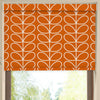 Orla Kiely Jumbo Linear Stem Translucent Made to Measure Roller Blind Persimmon