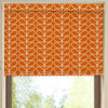 Orla Kiely Linear Stem Translucent Made to Measure Roller Blind Persimmon