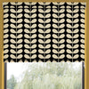 Orla Kiely Solid Stem Translucent Made to Measure Roller Blind Black