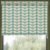 Orla Kiely Solid Stem Made to Measure Blackout Roller Blind Duckegg