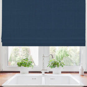 Oslo Made to Measure Roman Blind Indigo