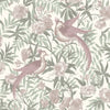 Laura Ashley Osterley Birds Made to Measure Roman Blind Mulberry