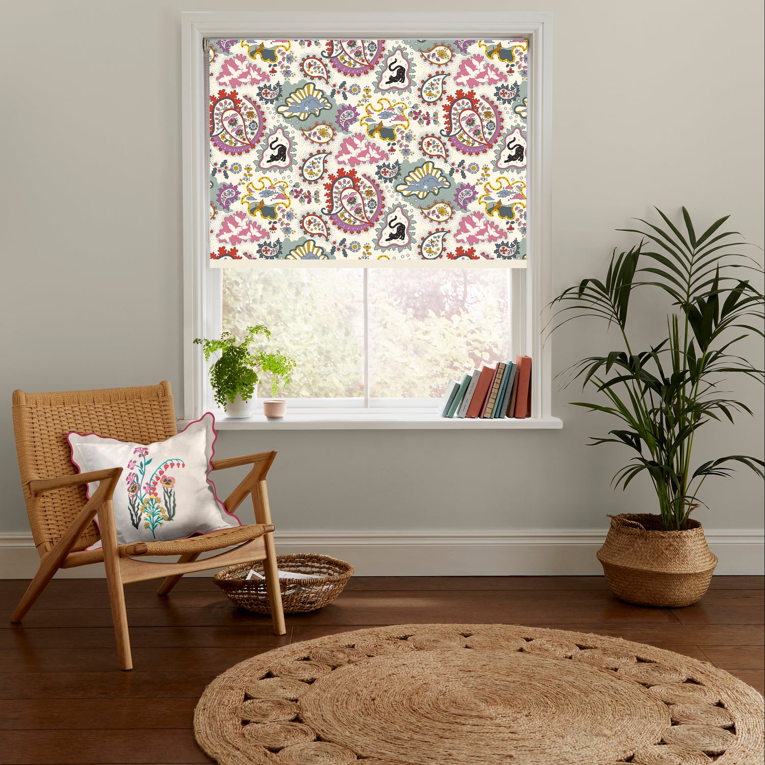 Cath Kidston Paisley Made to Measure Roller Blind Multi