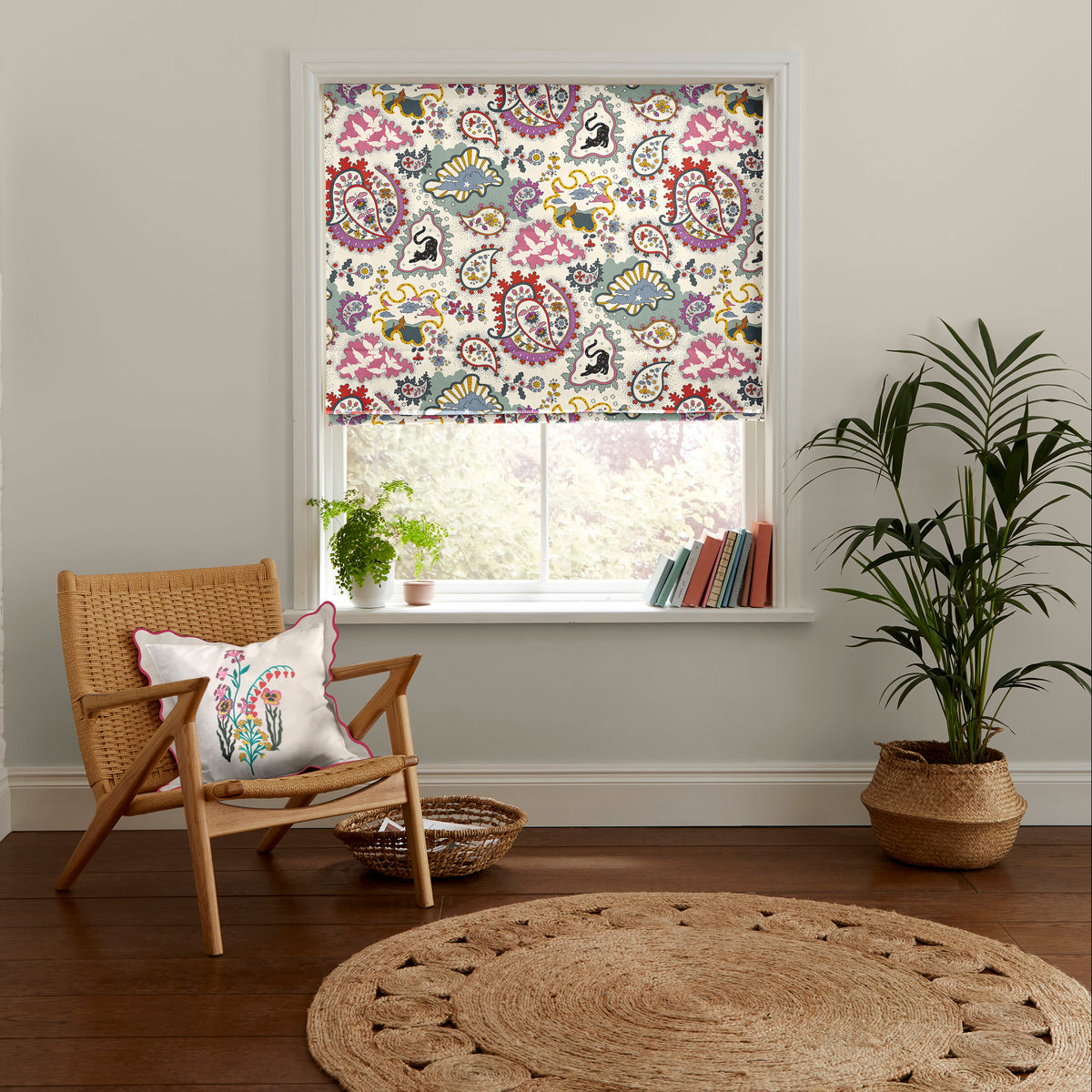 Cath Kidston Paisley Made to Measure Roman Blind Multi