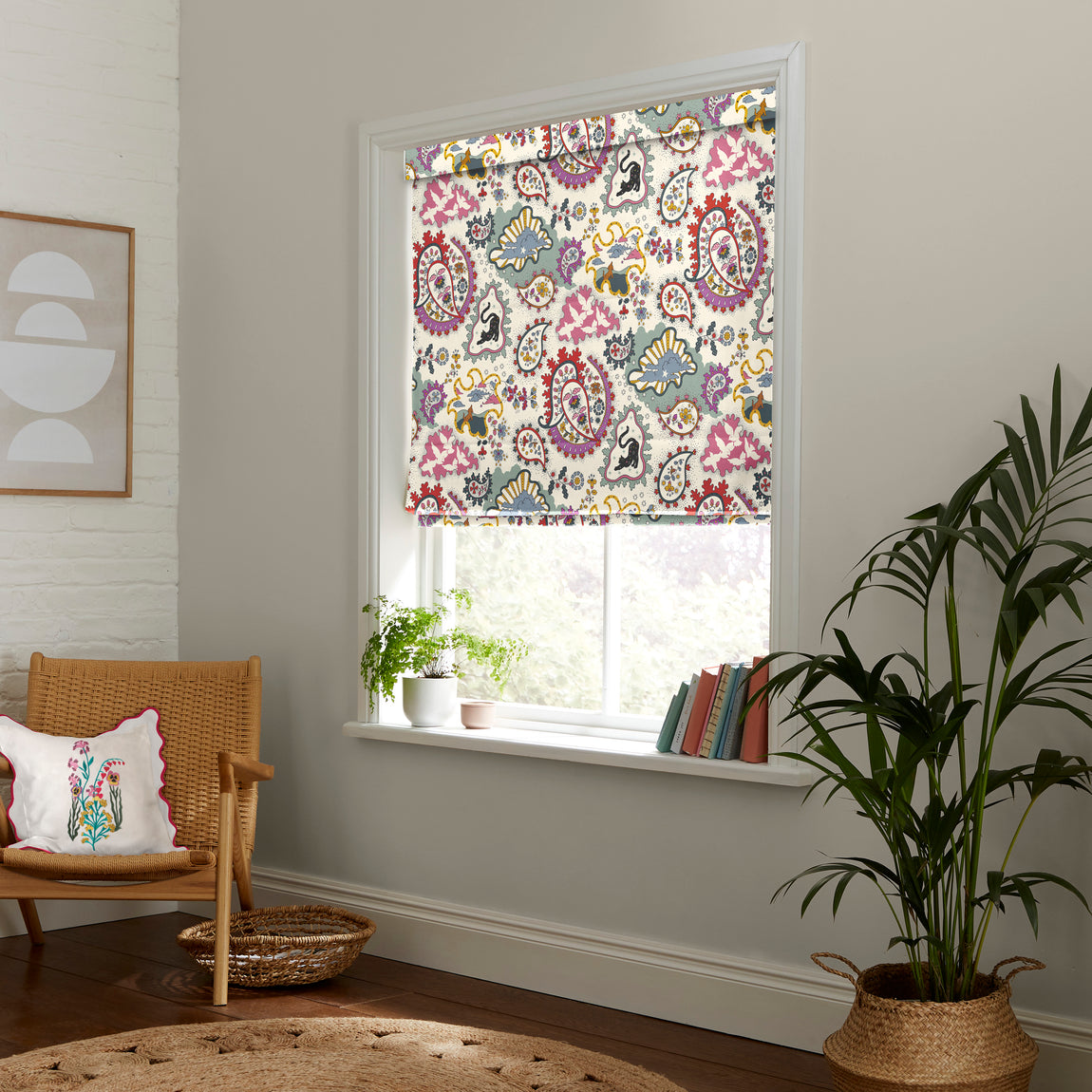 Cath Kidston Paisley Made to Measure Roman Blind Multi