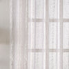 Pandora Slot Top Ready Made Single Voile Curtain White