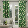 ANTE DECOR Seville Printed Cotton Made To Measure Roman Blind Emerald