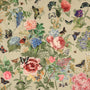 Carrie Neely Paradise Velvet Made To Measure Curtains Natural Sample Image