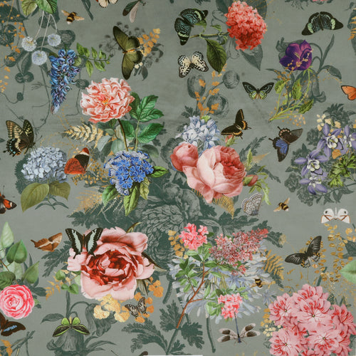 Carrie Neely Paradise Velvet Fabric Tiffany