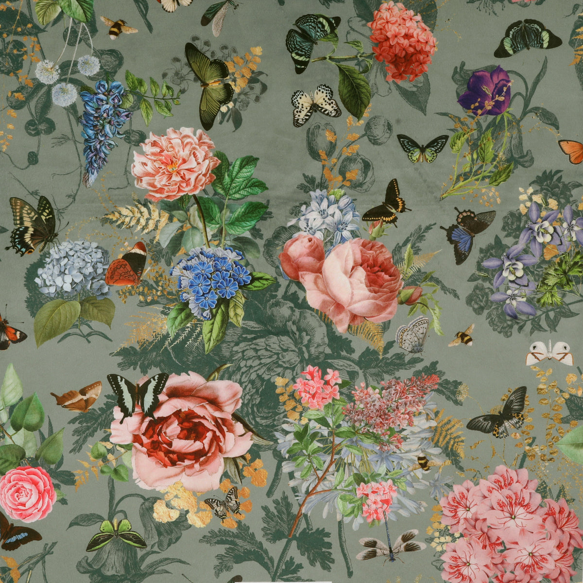 Carrie Neely Paradise Velvet Made To Measure Curtains Tiffany