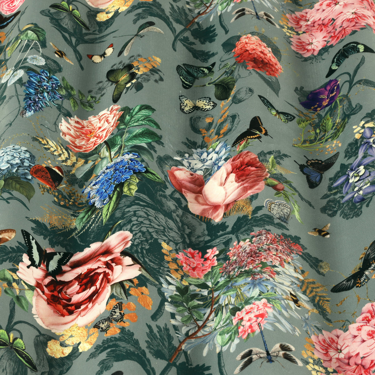 Carrie Neely Paradise Velvet Made To Measure Curtains Tiffany